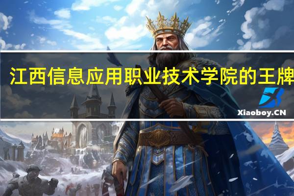江西信息应用职业技术学院的王牌专业
