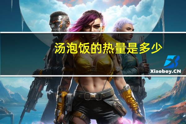 汤泡饭的热量是多少