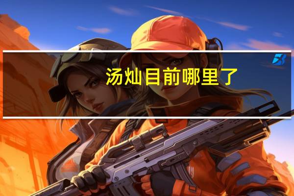 汤灿目前哪里了（汤灿老公）