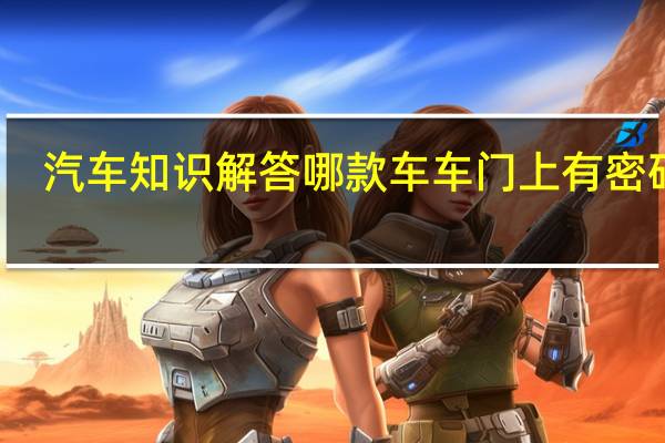 汽车知识解答哪款车车门上有密码锁？