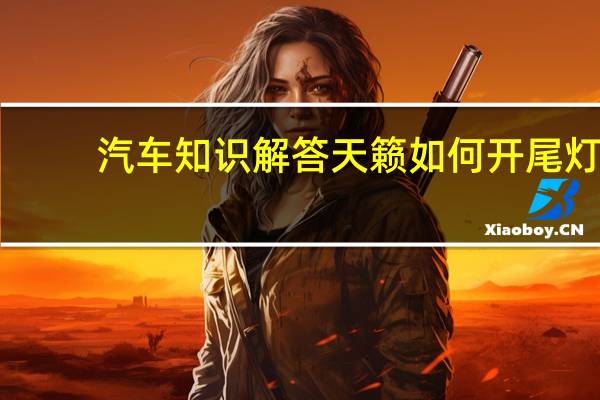 汽车知识解答天籁如何开尾灯？