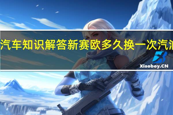 汽车知识解答新赛欧多久换一次汽油滤芯？