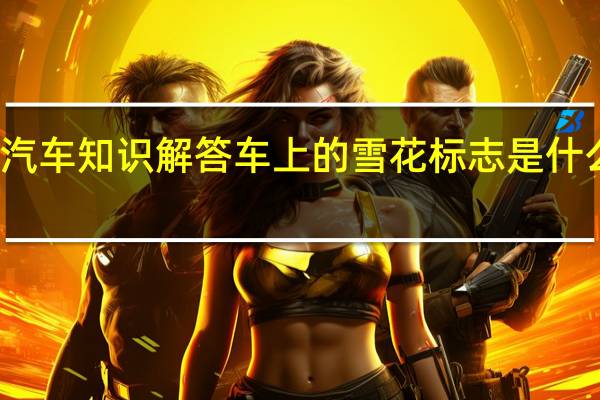 汽车知识解答车上的雪花标志是什么意思?