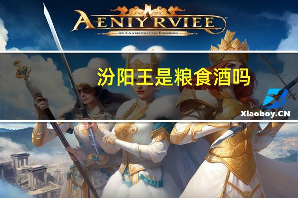 汾阳王是粮食酒吗