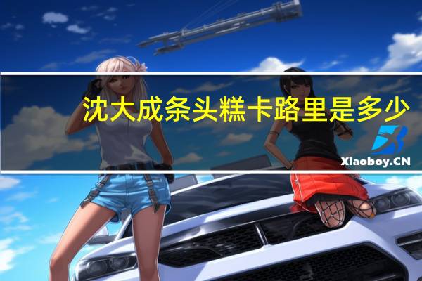 沈大成 条头糕卡路里是多少