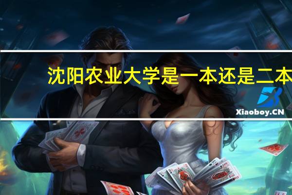 沈阳农业大学是一本还是二本