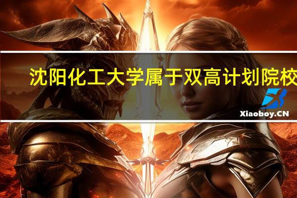 沈阳化工大学属于双高计划院校吗