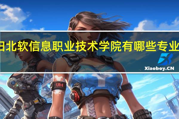 沈阳北软信息职业技术学院有哪些专业很受欢迎
