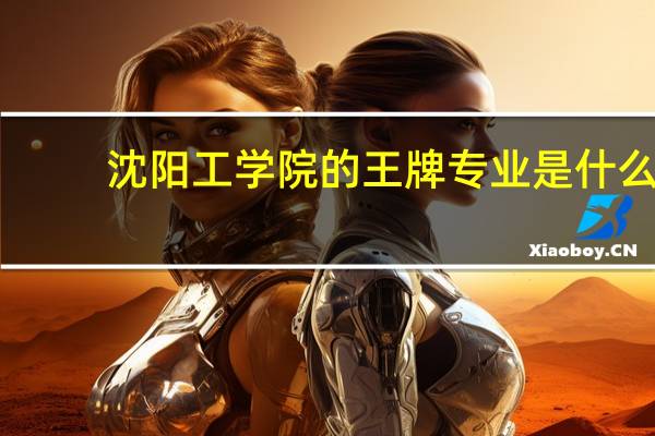 沈阳工学院的王牌专业是什么