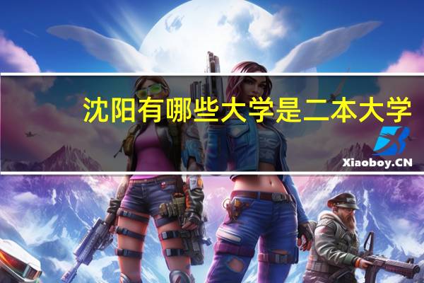 沈阳有哪些大学是二本大学