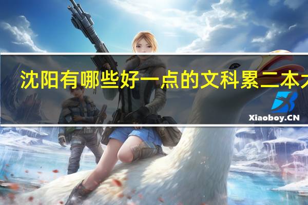 沈阳有哪些好一点的文科累二本大学