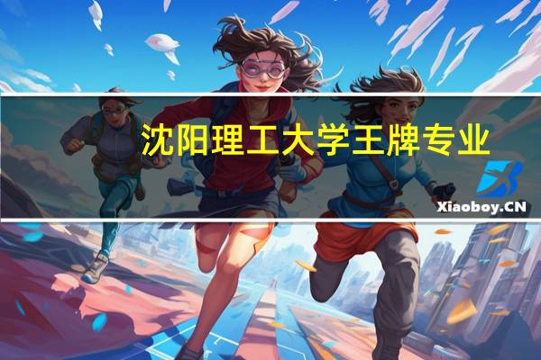 沈阳理工大学王牌专业