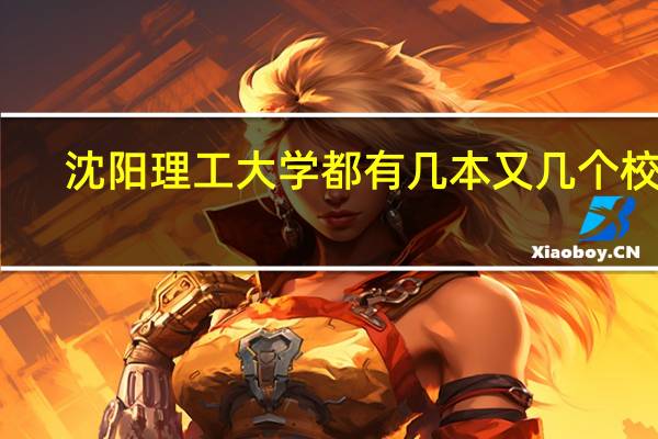 沈阳理工大学都有几本又几个校区