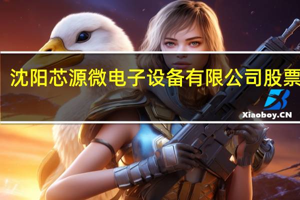 沈阳芯源微电子设备有限公司股票代码