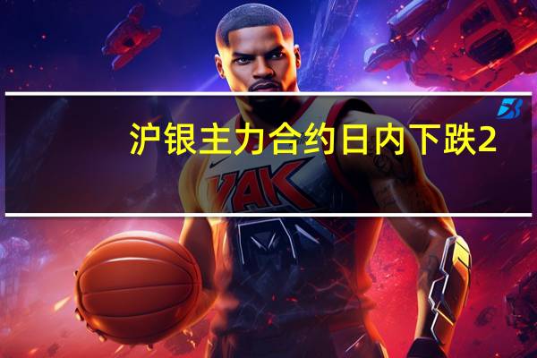 沪银主力合约日内下跌2.00%现报5828.00元/千克