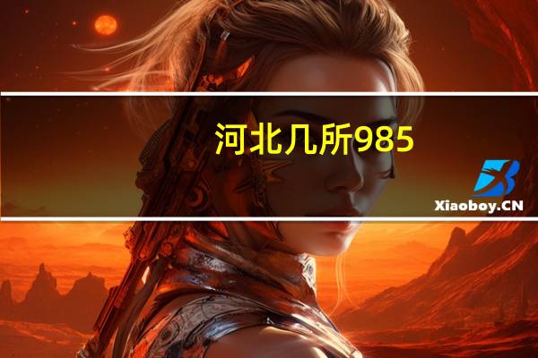 河北几所985