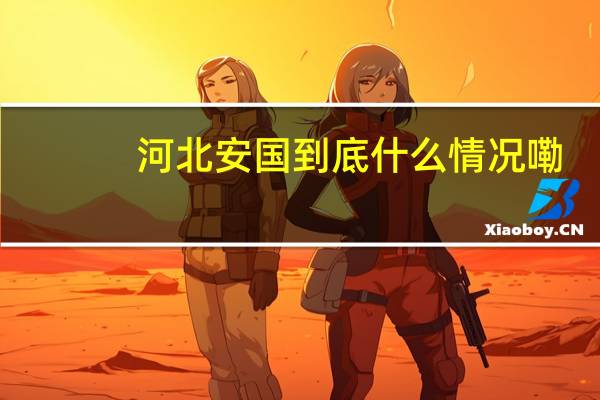 河北安国 到底什么情况嘞