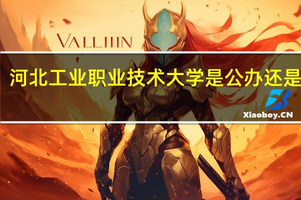 河北工业职业技术大学是公办还是民办