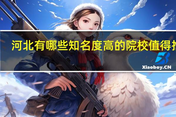 河北有哪些知名度高的院校值得推荐