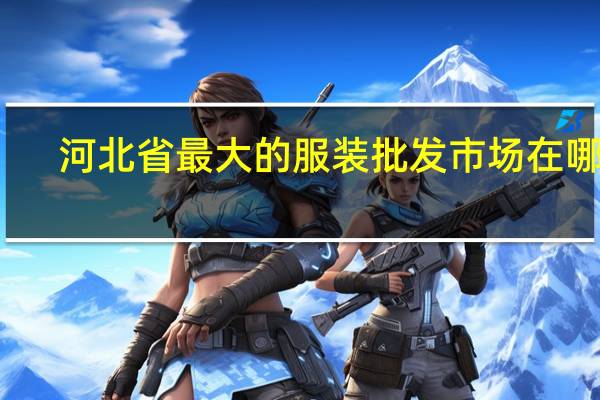 河北省最大的服装批发市场在哪里