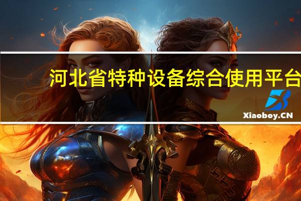 河北省特种设备综合使用平台（河北特种设备综合管理平台）