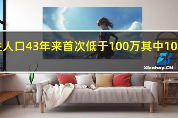 河南出生人口43年来首次低于100万 其中10个省份低于1%