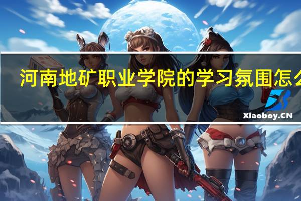 河南地矿职业学院的学习氛围怎么样