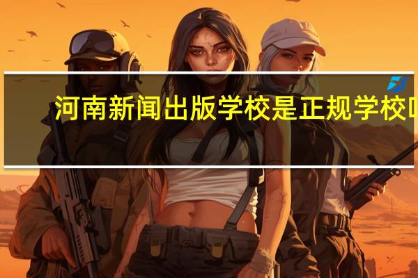 河南新闻出版学校是正规学校吗