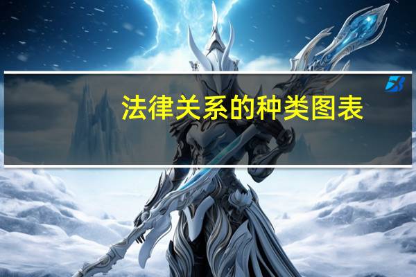 法律关系的种类图表（法律关系的种类）
