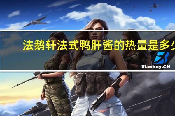 法鹅轩 法式鸭肝酱的热量是多少