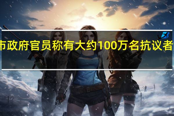 波兰华沙市政府官员称有大约100万名抗议者参加反政府集会