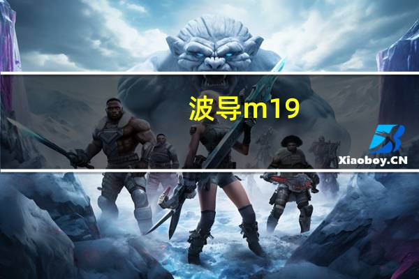 波导m19(波导M19的性能怎样呀)