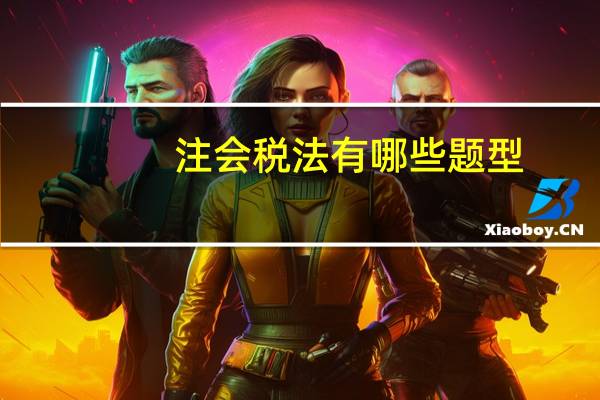 注会税法有哪些题型