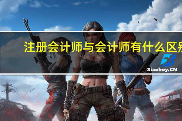 注册会计师与会计师有什么区别