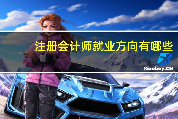 注册会计师就业方向有哪些