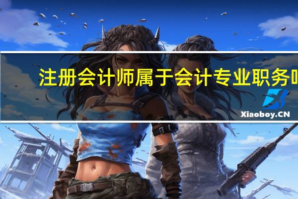 注册会计师属于会计专业职务吗