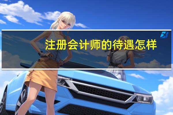 注册会计师的待遇怎样