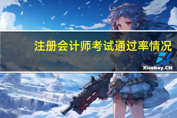 注册会计师考试通过率情况（注册会计师考试通过率）