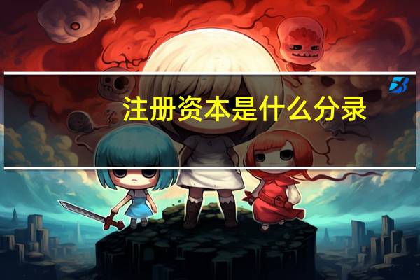注册资本是什么分录