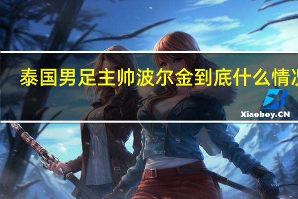 泰国男足主帅波尔金 到底什么情况嘞
