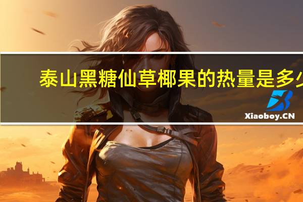 泰山 黑糖仙草椰果的热量是多少