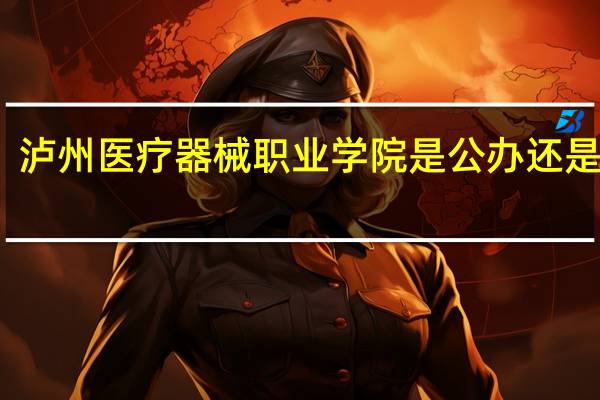 泸州医疗器械职业学院是公办还是民办