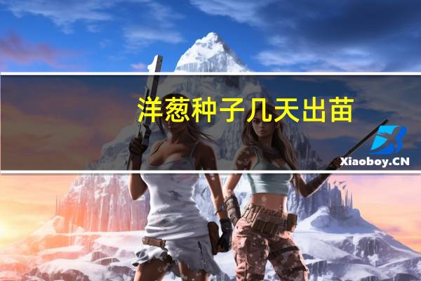 洋葱种子几天出苗
