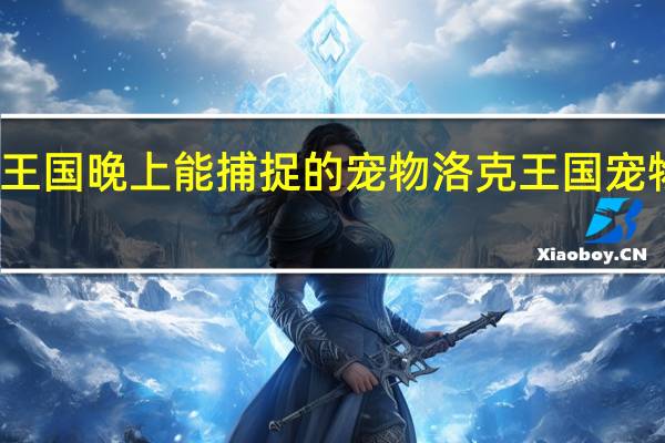 洛克王国晚上能捕捉的宠物 洛克王国宠物大全捕捉