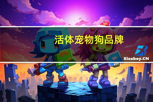 活体宠物狗品牌