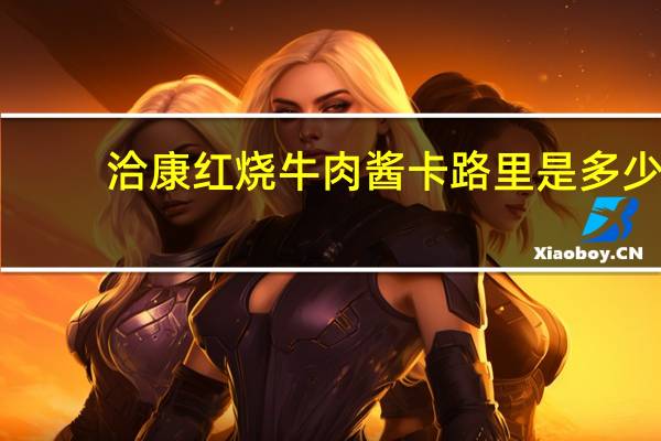 洽康 红烧牛肉酱卡路里是多少