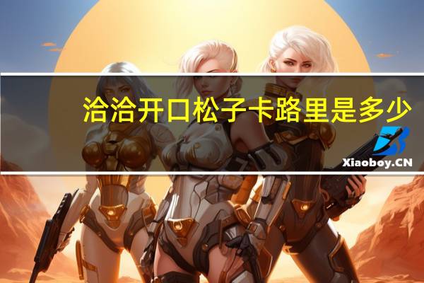 洽洽 开口松子卡路里是多少