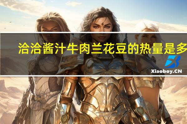 洽洽 酱汁牛肉兰花豆的热量是多少
