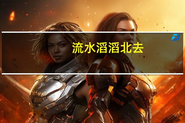 流水滔滔北去,行云将与谁同