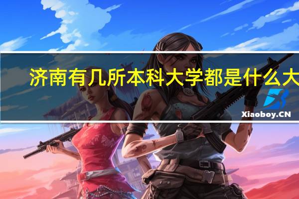 济南有几所本科大学 都是什么大学